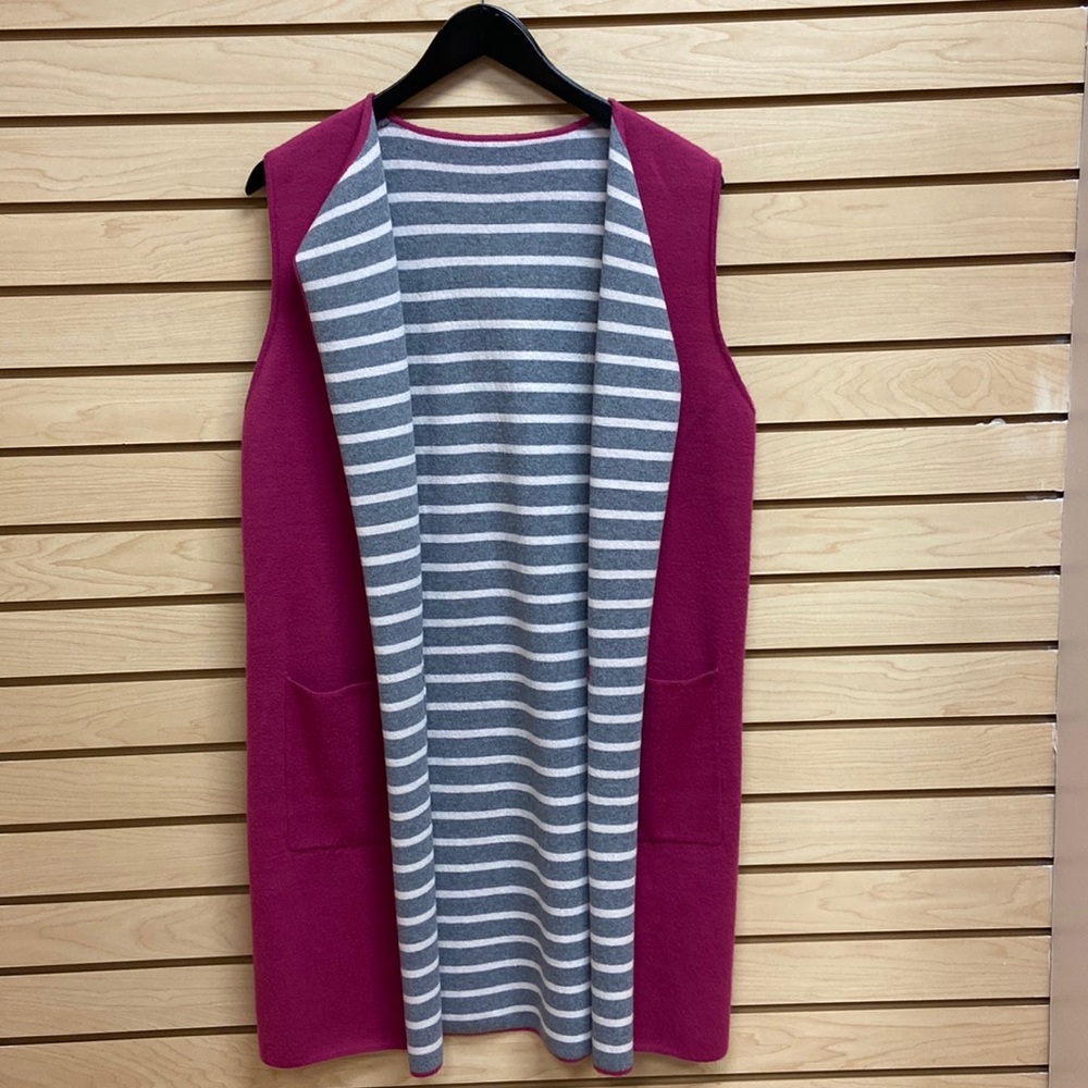 women long open cardigan size Medium very unique piece